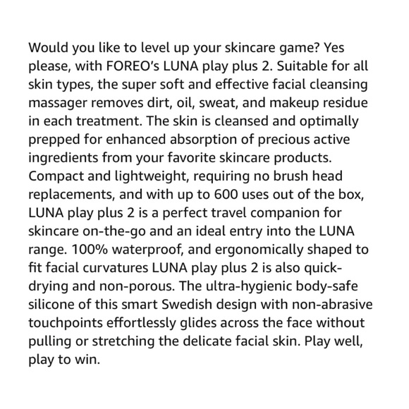 FOREO Luna Play Smart 2 in Mint for You - NEW, SEALED IN BOX - Picture 8 of 9